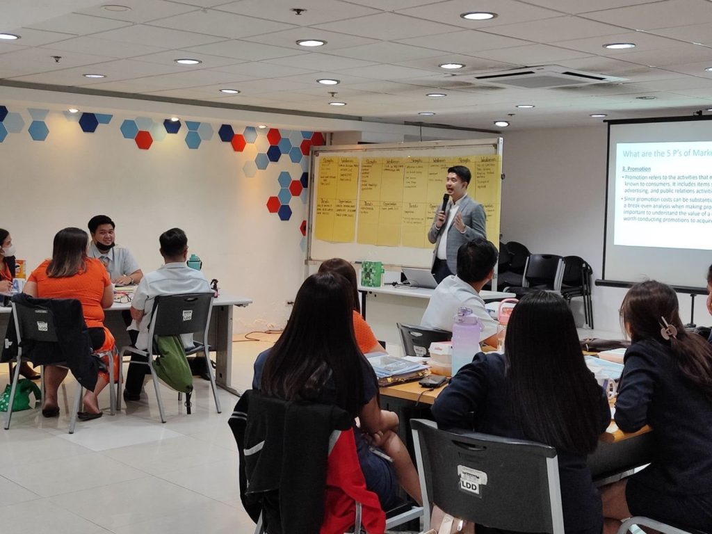 Training for Bank of Makati's Officers Development Program for Sales and Marketing Team