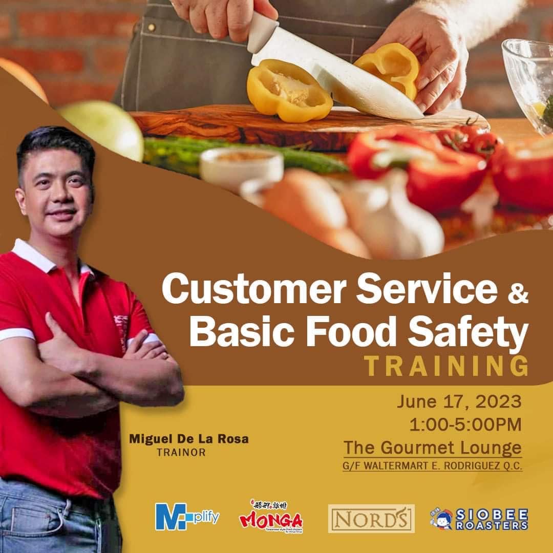 Customer Service and Basic Food Safety Training Philippines